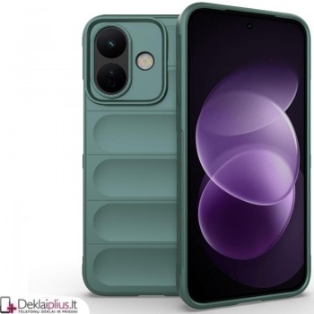 Magic Shield guminis dėklas - žalias (Xiaomi Redmi Note 17 Pro 4G/5G) Magic Shield guminis dėklas - žalias (Xiaomi Redmi Note 17 Pro 4G/5G)